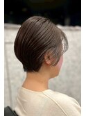 骨格をきれいに見せる丸みショートボブ×武蔵小杉