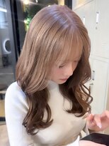 フラム 渋谷(flamme)&nbsp;◯【ブリーチ1回】ミルクティーベージュ