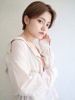 ブゾン(buZon)&nbsp;【buZonブゾン】大人ショート×艶感ベージュ