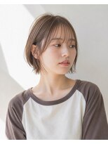 ウィールール 札幌店(WE RULE)&nbsp;20代30代 ショートボブ 髪質改善ストレート まとまる髪