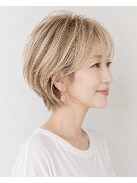 ザシー おおたかの森(The C) 20代30代40代50代ナチュラル大人可愛いレイヤーショートボブ