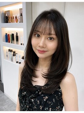 ボンズサロン 麻布十番 パティオ通り店(BONDZSALON) 髪質改善カラー×ブリーチなしカラー【麻布十番駅】