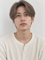 ヘイ 松本店(HEY)&nbsp;【HEY 松本】メンズレイヤー×センターパート×ミルクブラウン
