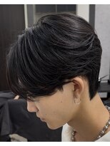エバー(EVER)&nbsp;福岡｜韓国風センターパート×ニュアンスパーマ