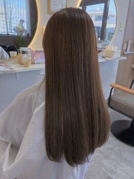 HAIR SALON Re:stの写真/うる艶トリートメントで輝く髪へ。1人1人にあわせたケアで状態に合わせて提案します♪