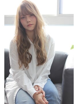 パラオ(Palau) ロング　イルミナカラー×デジタルパーマ　[御徒町/上野/湯島]