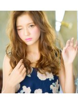 【Rouge】ミルクベージュのルーズウェーブ