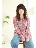 シェール(cher)&nbsp;おしゃれミディアムヘア【中前】