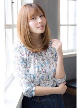 ザッツ 平井店(ZA'S) サラツヤミディアム×ミルクティーベージュ