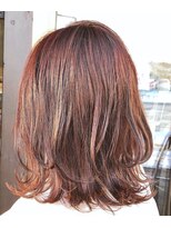 ヘアー ファルル(HAIR FaLuLu)&nbsp;くびれ/ひし形/ミディアム/外はね