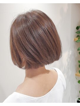 トリート 市川店(TREAT) ペールベージュ×ボブ*_市川