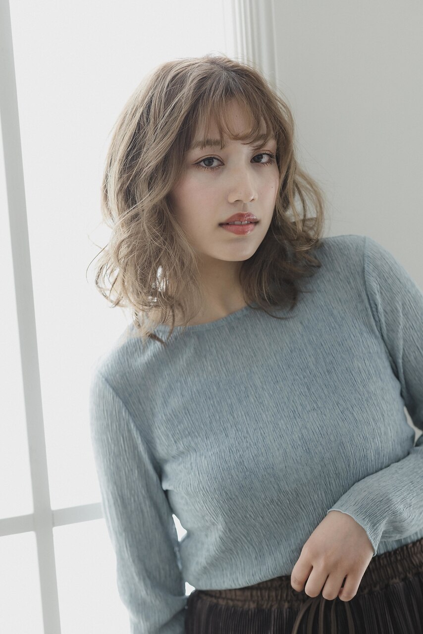 ハーブカラー（リタッチ）+カット+アミノリッチトリートメント　￥4900