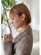 ヘアサロンエム 渋谷店(HAIR SALON M) パツッとボブ