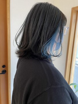 ニア 清澄白河(nir) 〈清澄白河 半個室〉イヤリングカラー/ペールブルー