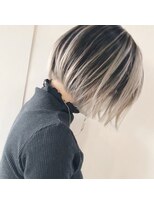 ヨッカ(YOCCA)&nbsp;顎ラインのボブ＋バレイヤージュ