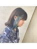 <大人気Wカラー>インナーカラー+ヘアカラー+うるオイル ¥14850→¥13420