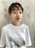 マニッシュカーリーショート