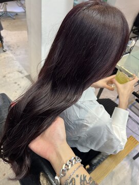 トレス(TRESS) レイヤーミディアム　ボブレイヤー　ラベンダーブラウン