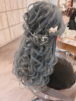 着付けヘアセット専門店 ウィズ(With)&nbsp;ゴージャスハーフアップ