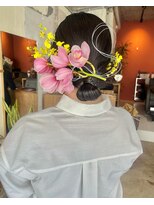 ユニ(uni)&nbsp;卒業式アレンジ/水引アレンジ/金箔アレンジ/20代