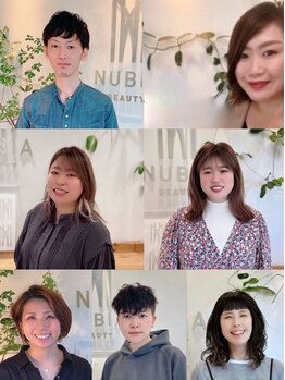 ヌビア 藤が丘(NUBIA)の写真/女性ならではの感性で、お客様の魅力を引き出し理想のスタイルに♪細やかな気遣いが嬉しい☆【藤が丘】