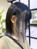 【2回目以降】似合わせ小顔カット＋インナーダブルカラー ￥12,500