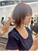 耳掛け×ウルフカット　ウルフ　ネオウルフ