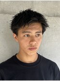 スパイキーショート/ジェットモヒカン/ショートバング/men's