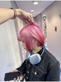 ピンク×ピンクグラデーション