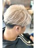 【ご新規様◎メンズ限定♪】カット×ブリーチ２回ハイトーンカラー 