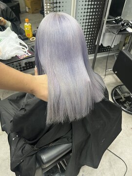 インク 渋谷(INK.) 複雑履歴からホワイトシルバー