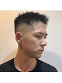 シンプルさと男らしさを兼ね備えた万能スタイル　クルーカット