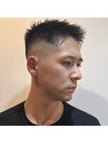 ジェントル(GENTLE) シンプルさと男らしさを兼ね備えた万能スタイル　クルーカット
