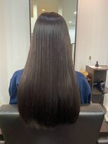 アーク シエル(Ark Ciel)&nbsp;20代30代40代小顔レイヤーストレートヘア×ショコラアッシュ