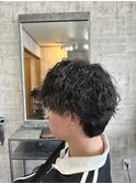 【鹿沼美容室/イルミナカラー/インナーカラー/白髪ぼかし】
