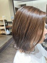 ヘアーデザイン ロジック(Hair Design Logic) 髪質改善　カラー　切りっぱなしボブ