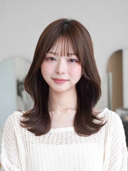 アンアミ シブヤ(Un ami shibuya)の写真/HOT PEPPER Beauty Hair Collection 2025 スタイル350選出◇自然な質感で"憧れのナチュラルストレート"へ♪