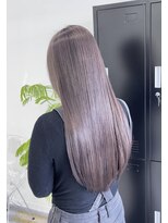 ストゥー(StueW.)&nbsp;ラベンダーグレージュ/髪質改善/ケアブリーチ/ブリーチ/カラー