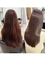 ベルム(Belme)&nbsp;【Belmeオリジナル】絹髪髪質改善カラーで透明感ラテグレージュ