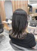 透明感グレージュのグラデーションカラー  大関