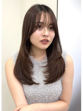 ユーフォリア 銀座(Euphoria) 20代30代モカブラウンレイヤーカット