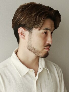 グルーマーズクレッジ 渋谷店(GROOMER/S CREDGE) men's/メンズ/刈り上/げセンターパート/ダウンパーマ/渋谷