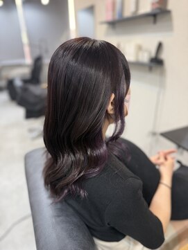 ミム(Mimu) インナーカラー★パープル