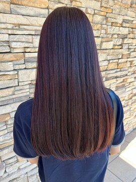 イーストハムヘッドショップ(EAST HAM head shop) 艶髪ストレート/セミロング/ココアブラウン