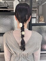 ジャストビューティマカロン 上大岡(Just Beauty macaron)&nbsp;【 mio 】ヘアアレンジ/編み下ろし/パーティーアレンジ