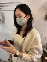 アルジャーノン グリーン(ALGERNON GREEN)&nbsp;顔周りレイヤー/ハッシュカット/韓国風/20代／30代／40代