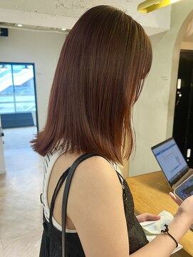 ローレン(LOREN) イメチェン/ホワイトブロンド/外ハネボブ/ワイドバング/栄/久屋