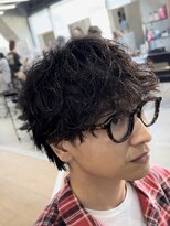 ラヴィズムバイフィフス 長岡古正寺店 長岡駅(LUVISM by fifth) 長岡シャドウパーマ緩めスパイラルパーマ波巻きパーマッシュ30代