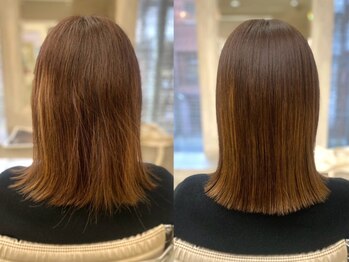 アキュレ(Aqure)の写真/贅沢ケアに定評のある“Aqure”の「マジカルストレート」!施術後に傷みが出づらく、美しく輝くツヤ髪に♪