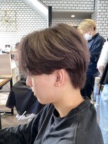 ステレオ ヘアデザイン 安城店(STEREO HAIR DESIGN)&nbsp;センターパート×アッシュブラウン（1月）
